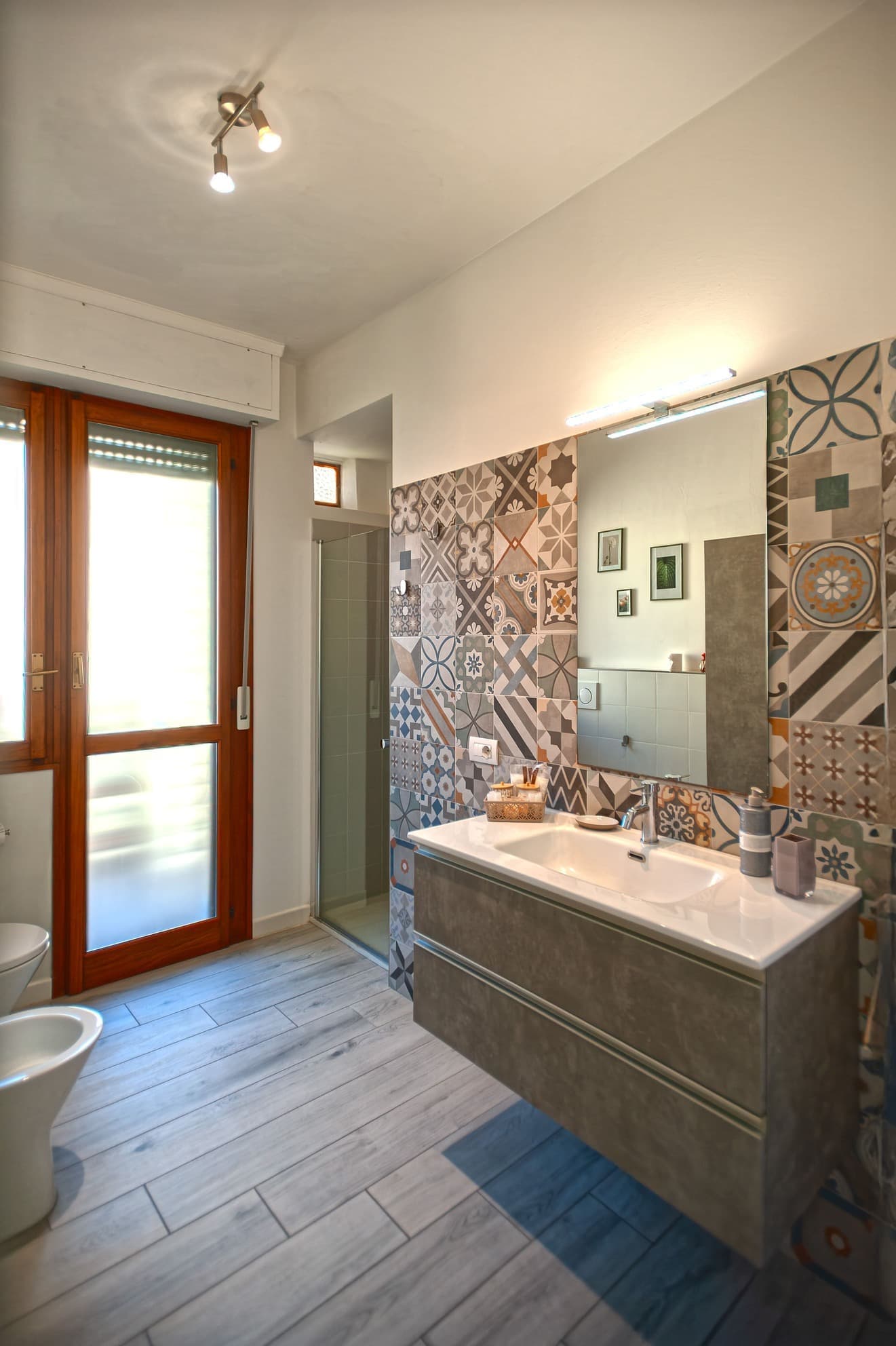 Il bagno privato della camera matrimoniale